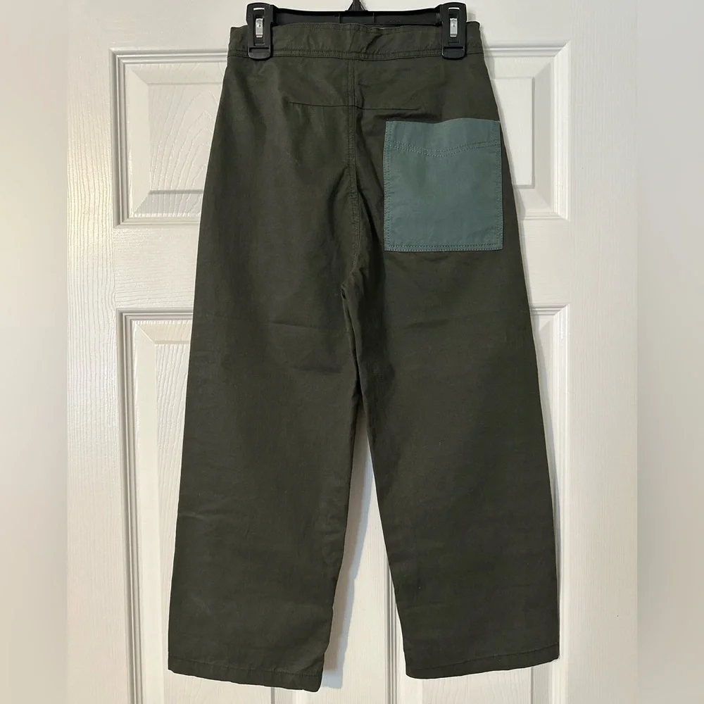 Zara Olive Green Kids Trousers - Picture 12 of 14